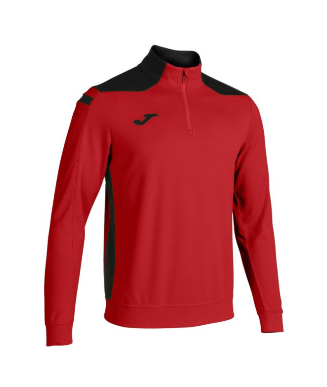 Sudadera Sin Capucha Joma Championship VI Hombre/Niño Rojo Negro