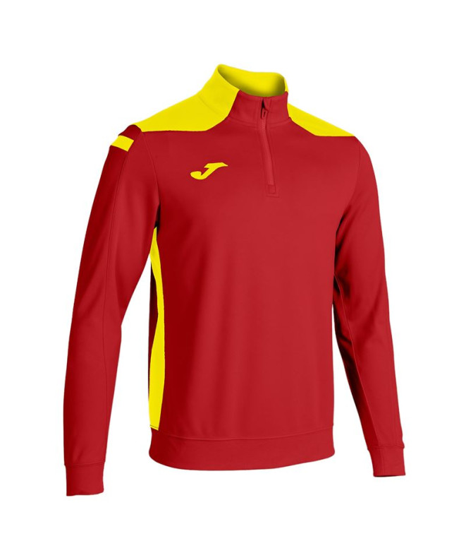 Moletom Joma HomemMenino Campeonato sem capuz VI / Vermelho Amarelo