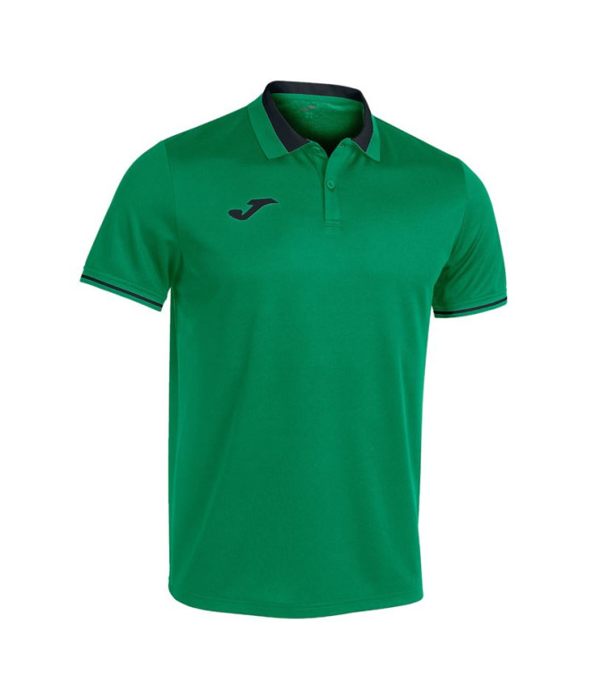 Polo Joma HommeEnfant Manches courtes Championnat VI / Vert Noir