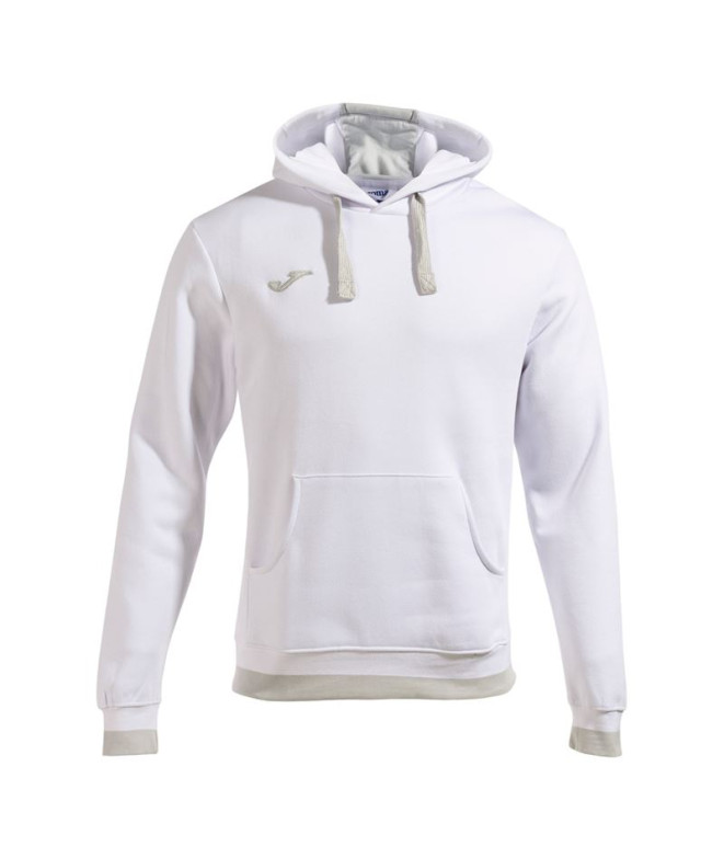 Sudadera Con Capucha Joma Confort II Hombre/Niño Blanco Gris