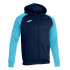 Casaco Joma HomemMenino Capuz Academy IV / Azul-marinho Turquesa Turquesa fluorescente
