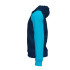 Casaco Joma HomemMenino Capuz Academy IV / Azul-marinho Turquesa Turquesa fluorescente