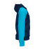 Casaco Joma HomemMenino Capuz Academy IV / Azul-marinho Turquesa Turquesa fluorescente