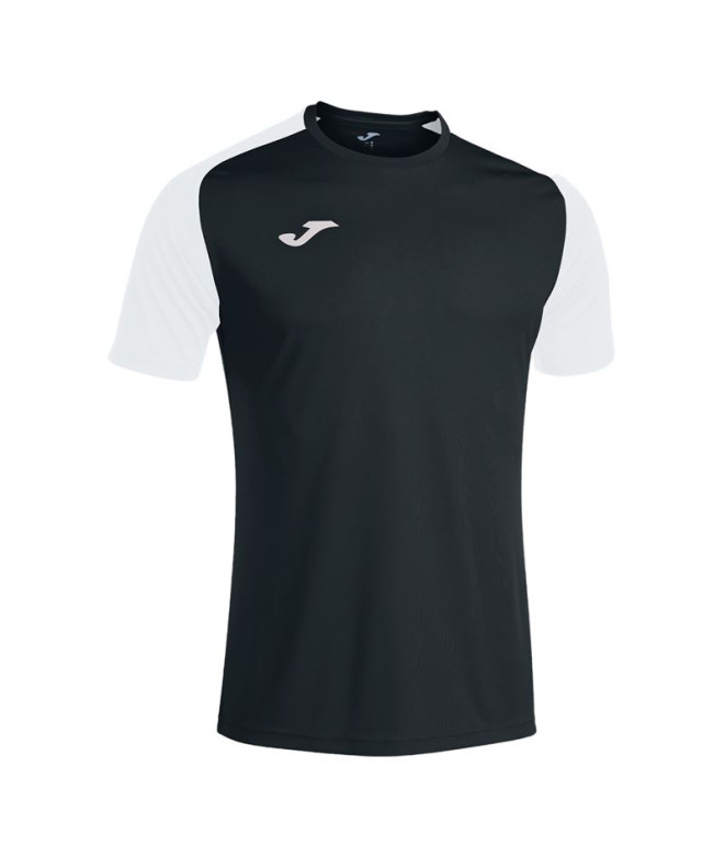 Camiseta Joma Manga curta Academy IV Preto Branco