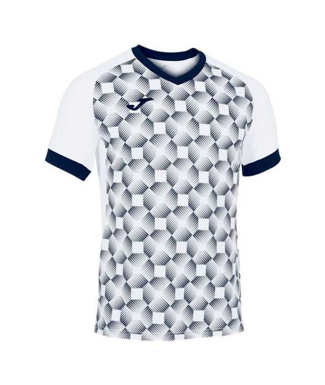 Camiseta Manga Corta Joma Supernova III Hombre/Niño Blanco Marino