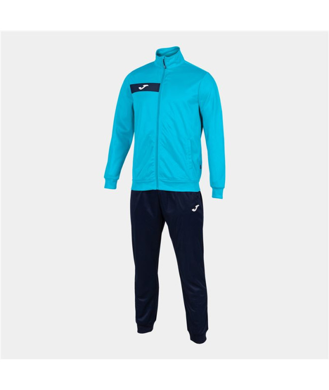 Survêtement Joma Homme Columbus Turquoise Fluorine Marine