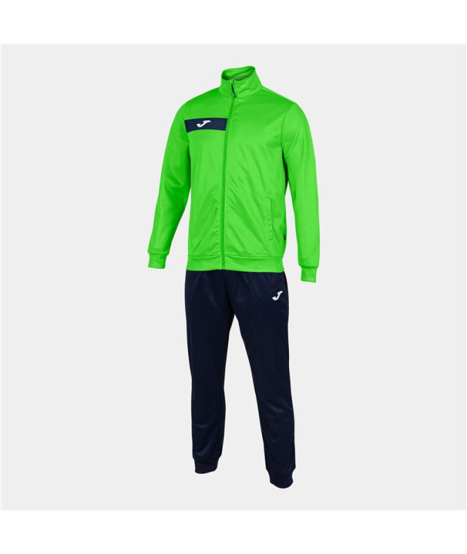 Survêtement Joma Homme Columbus Fluor Vert Marine