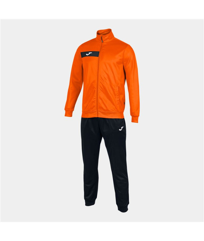 Chándal Joma Columbus Hombre Naranja Negro