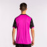 Camiseta Manga Corta Joma Montreal Hombre Rosa Flúor Negro