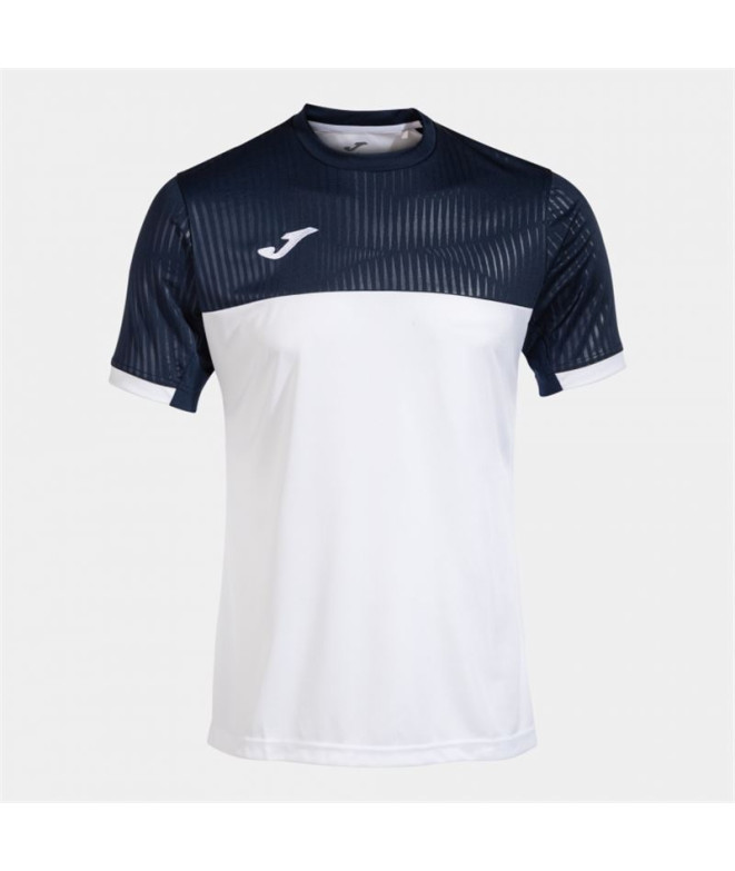 Camiseta Joma Homem Manga curta Montreal Branco - marinho