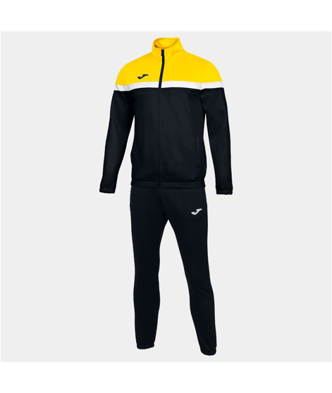 Chándal Joma Danubio Hombre Negro - Amarillo