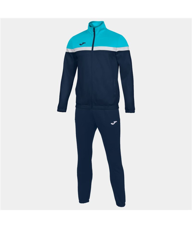 Survêtement Joma Homme Danube Navy - Fluor Turquoise