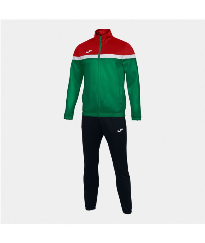 Chándal Joma Danubio Hombre Verde - Rojo