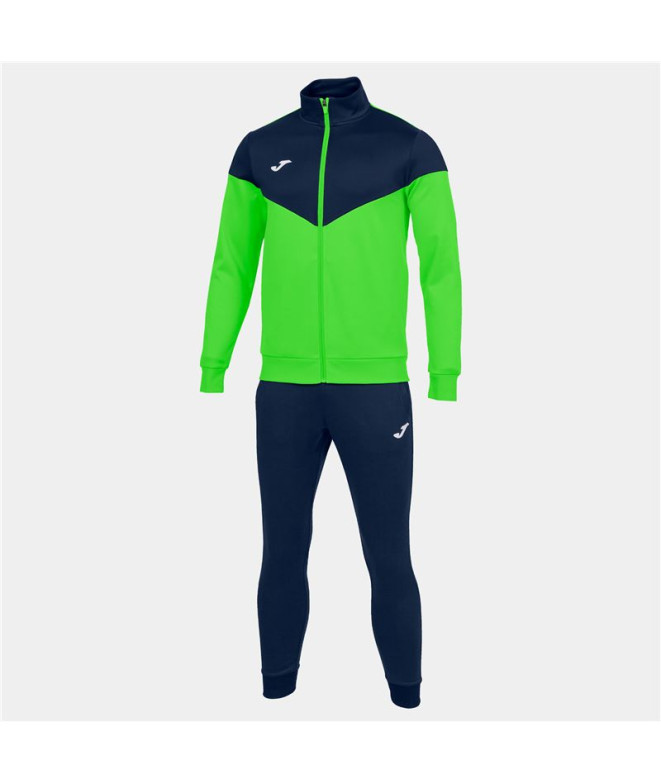 Fato de treino Joma Homem Oxford Fluor Green - Marinho