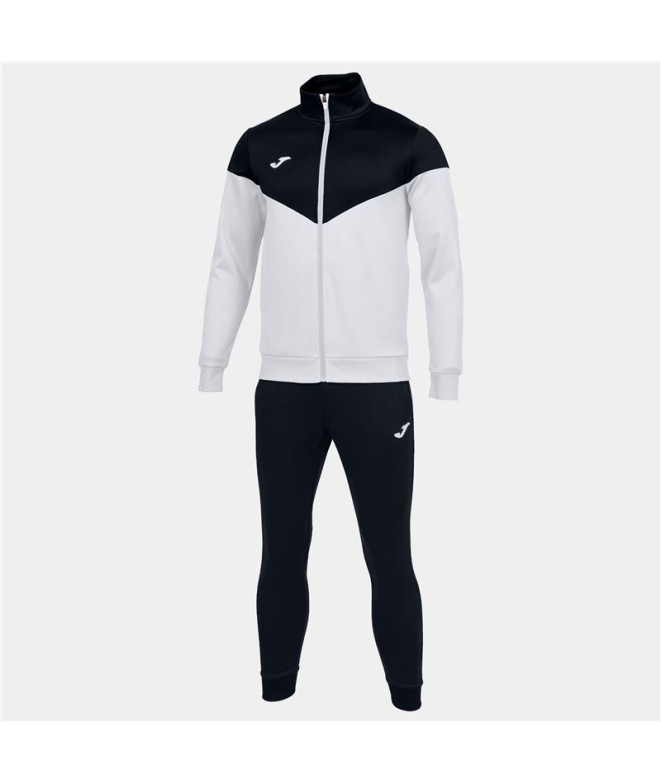 Fato de treino Joma Homem Oxford Branco - Preto