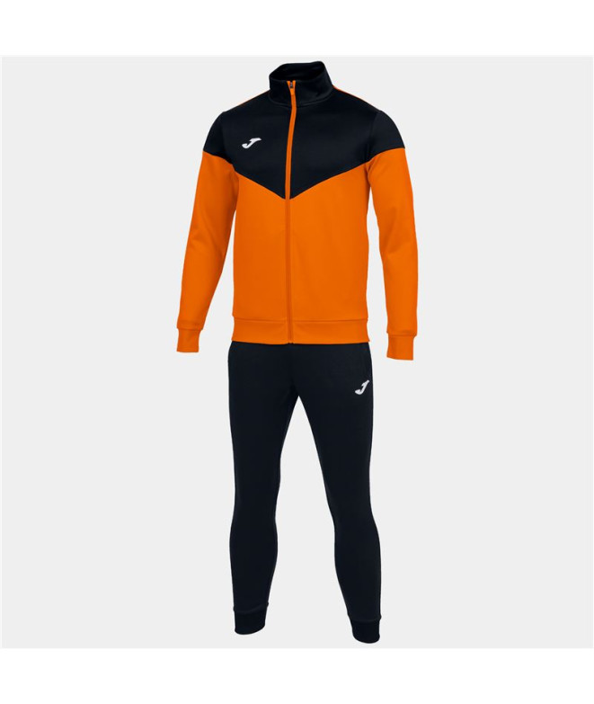 Fato de treino Joma Homem Oxford Laranja - Preto