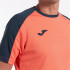 Camiseta Joma Homem Campeonato Eco de manga curta Fluor Orange - Marinho