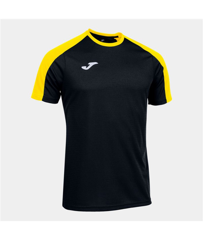 T-shirt Joma Homme Championnat Eco à manches courtes Noir - Jaune