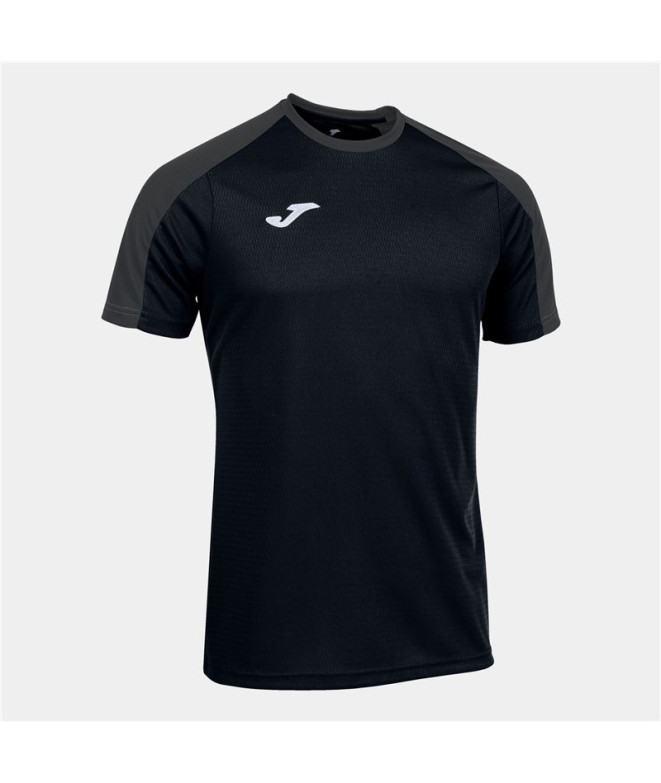 T-shirt Joma Homme Championnat Eco à manches courtes Noir - Anthracite