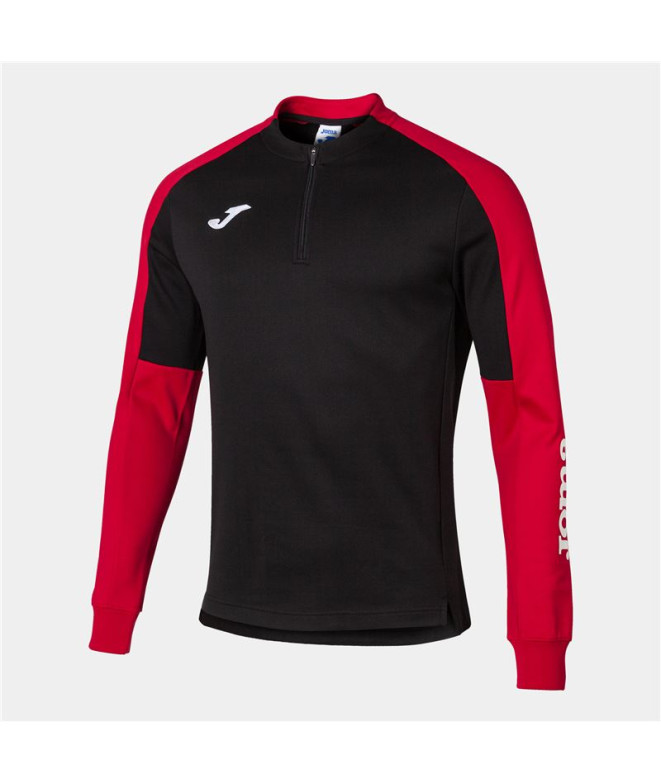 Sweat Joma Homme Championnat Eco Noir - Rouge