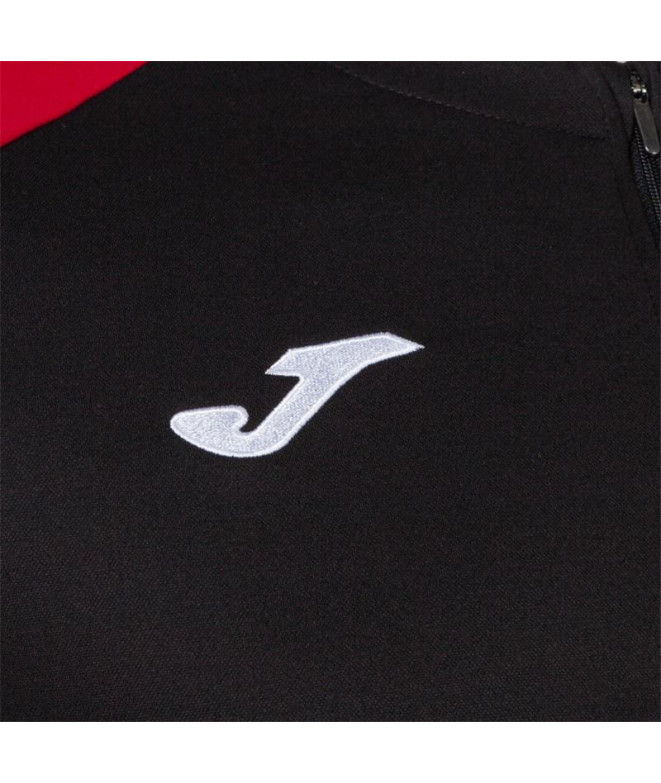 Sweat Joma Homme Championnat Eco Noir - Rouge