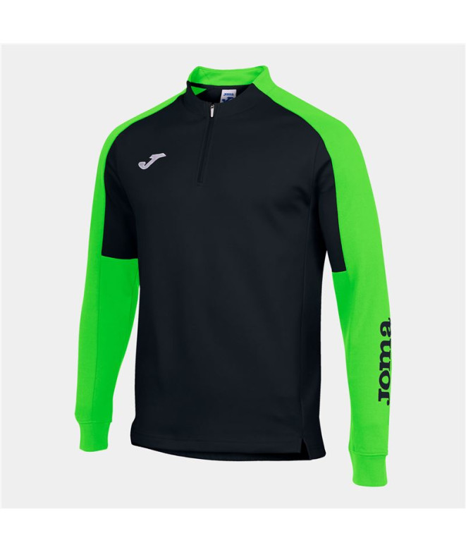 Moletom Joma Homem Preto Eco Championship - Verde Fluor