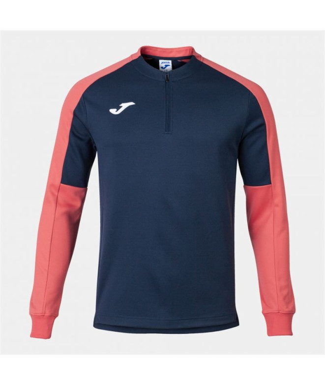 Sweat Joma Homme Championnat Eco Marine - Orange fluo