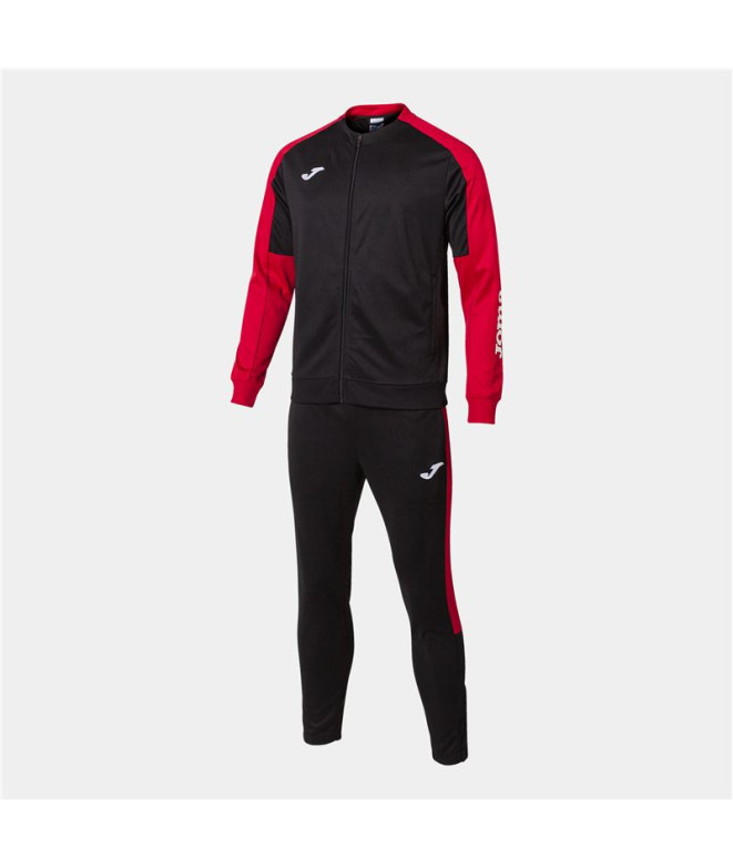 Chándal Joma Eco Championship Hombre Negro Rojo