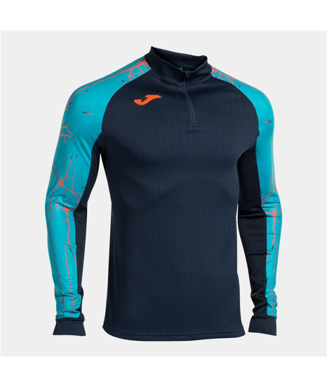 Sudadera Joma Elite IX Hombre Marino Turquesa