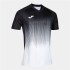Camiseta Joma Homem Manga curta Tiger IV Branco Preto