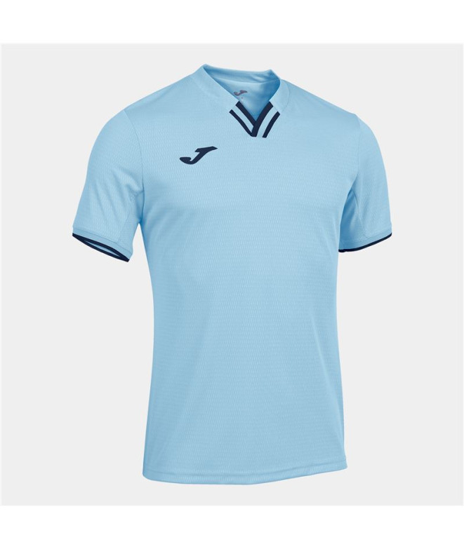 Camiseta Joma Homem Manga curta Toletum IV Celeste Marino