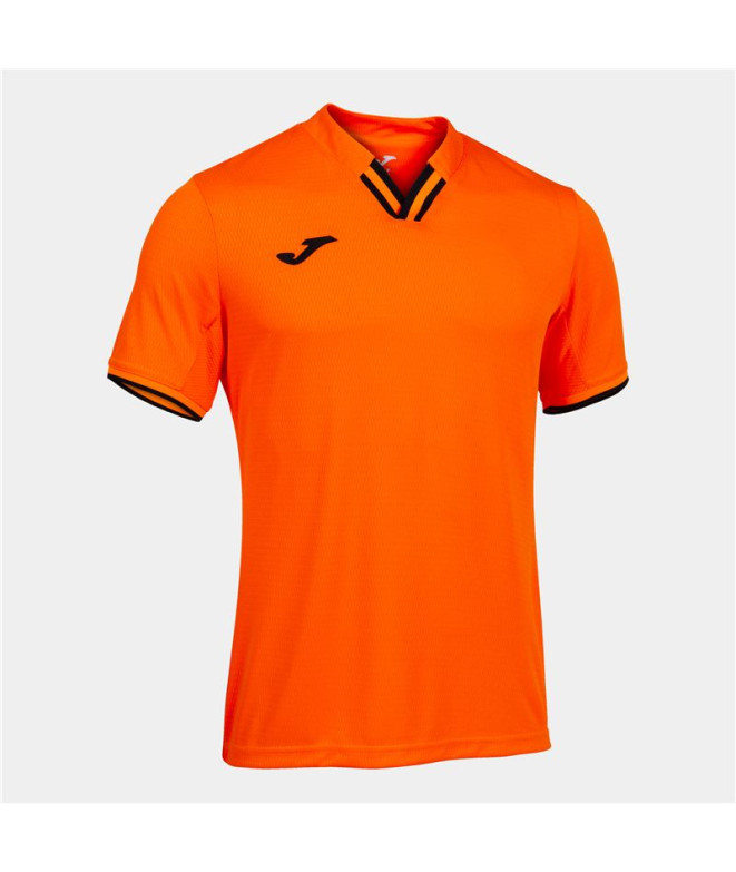 Camiseta Joma Homem Manga curta Toletum IV Laranja Preto