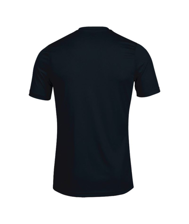 Camiseta Joma Manga Corta Inter II Negro Blanco