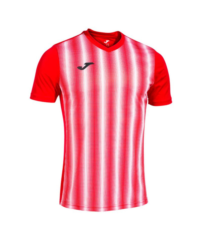 Camiseta Joma Manga Corta Inter II Rojo Blanco