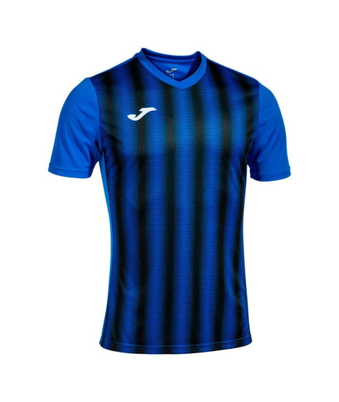 Camiseta Joma Manga Corta Inter II Royal Negro