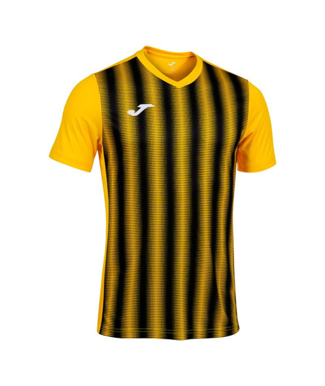 Camiseta Joma Manga Corta Inter II Amarillo Negro