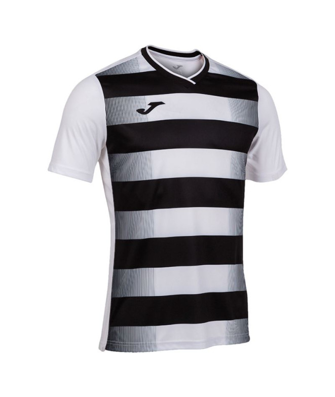 T-shirt Joma Manches courtes Europa V Blanc Noir