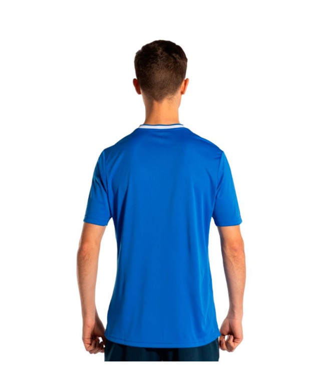 T-shirt Joma Manches courtes Europa V Royal White