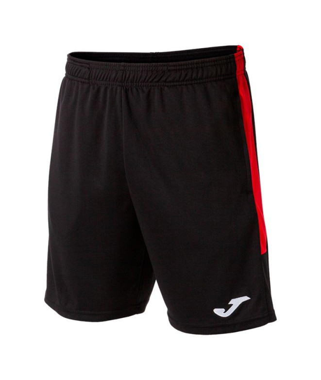 Bermuda Joma Campeonato Eco Preto Vermelho