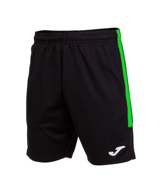 Bermuda Joma Championnat Eco Noir Vert Fluo