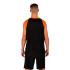 Conjunto Joma Final II Preto Laranja