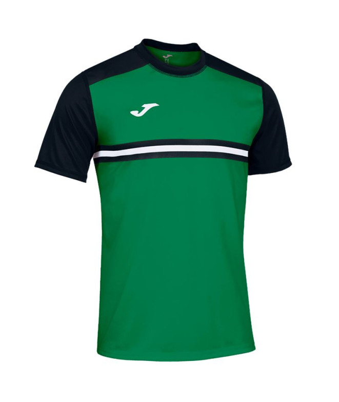 Camiseta Joma Hispa IV Short Sleeve Verde Preto