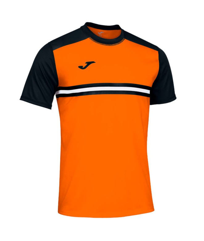 Camiseta Joma Manga Corta Hispa IV Naranja Negro