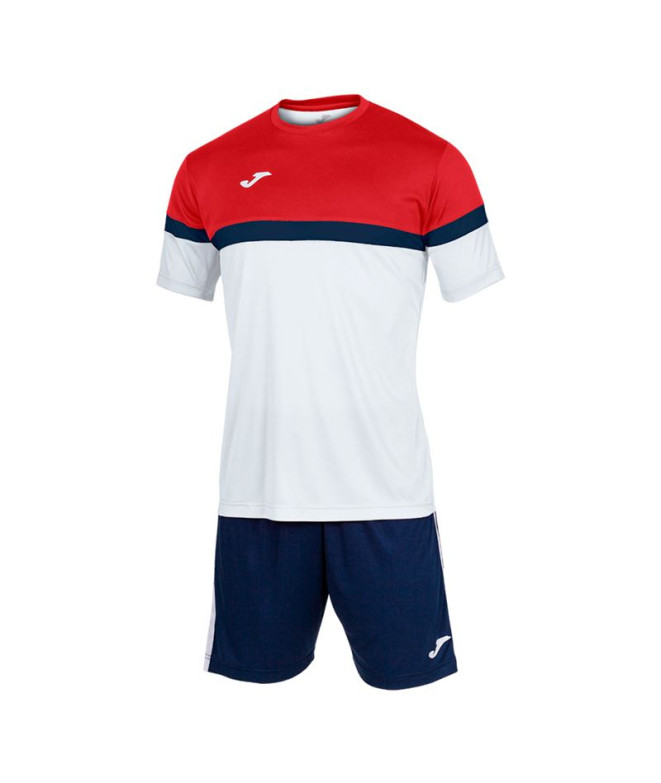 Set Joma Danúbio Branco Vermelho