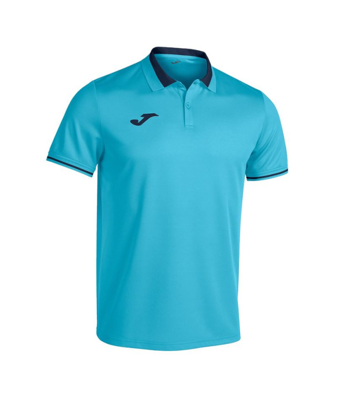 Polo Joma HommeEnfant Championnat manches courtes VI / Turquoise Fluorine Marine