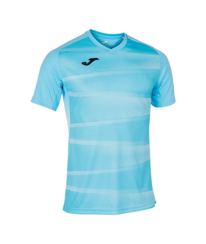 Camiseta Homem Football Short Sleeve Grafity II Sky Blue