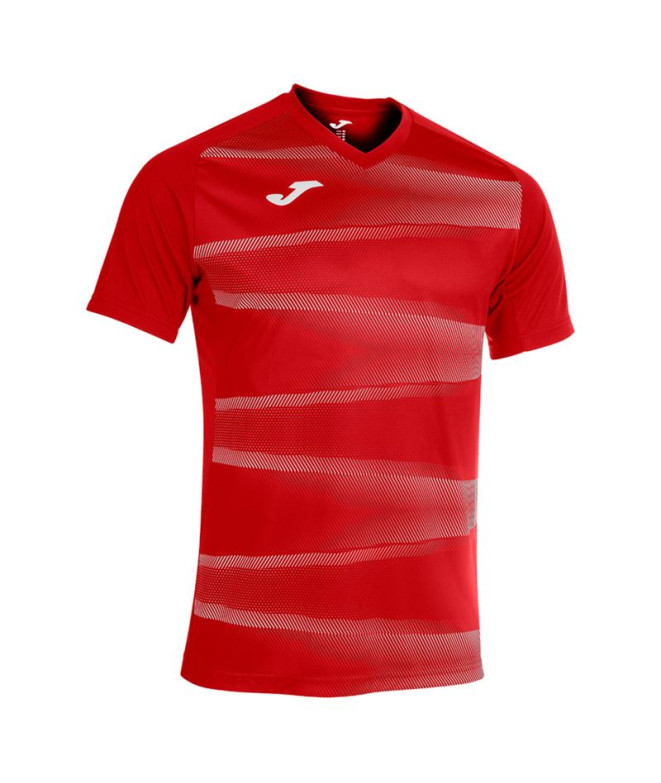 Camiseta Homem Football Short Sleeve Grafity II Vermelho