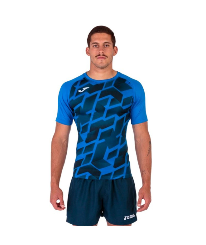 Camiseta De Rugby Manga Corta Myskin III Royal...