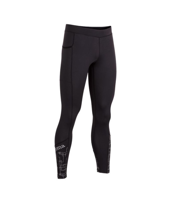 Collants RunningTrail Homme De / Long Elite VIII Black