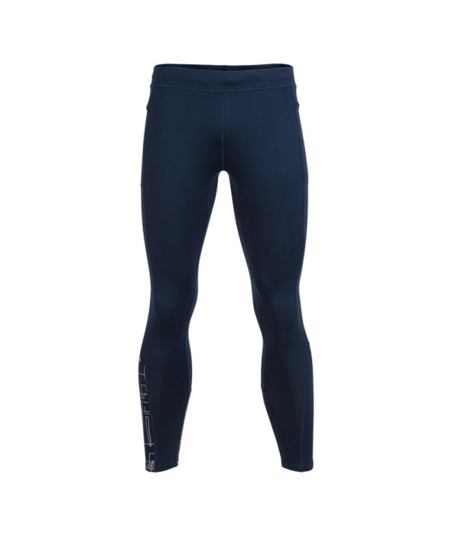 Collants RunningTrail Homme De / Long Elite VIII Marine